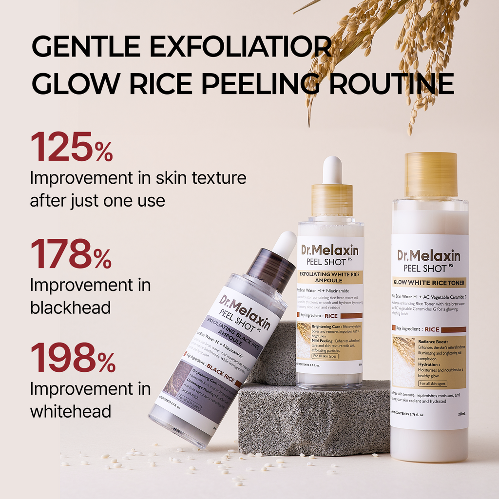 Peel Shot Exfoliating Glow Rice Line