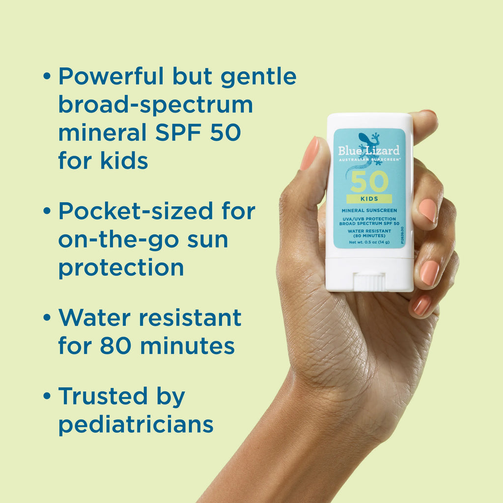 Blue Lizard Kids Mineral SPF 50 Sunscreen Stick